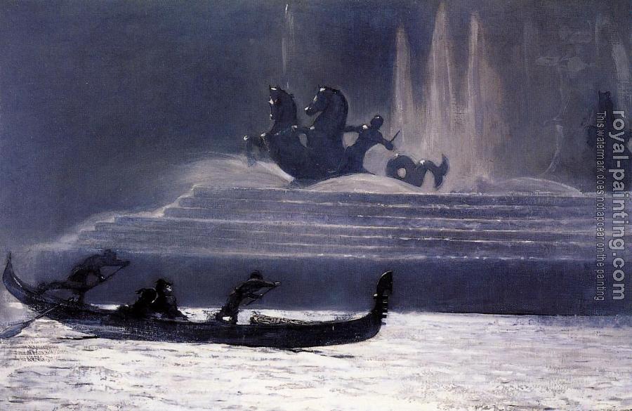 Winslow Homer : The Fountains at Night World's Columbian Exposition